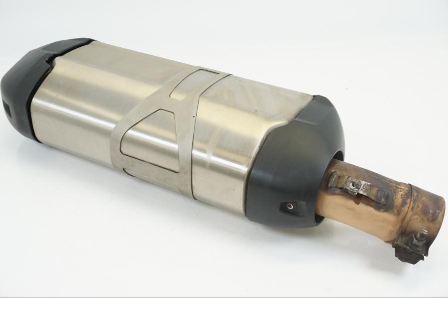 Baksidan på Ljuddämpare från en BMW R 1200 GS -2018 motorcykel.