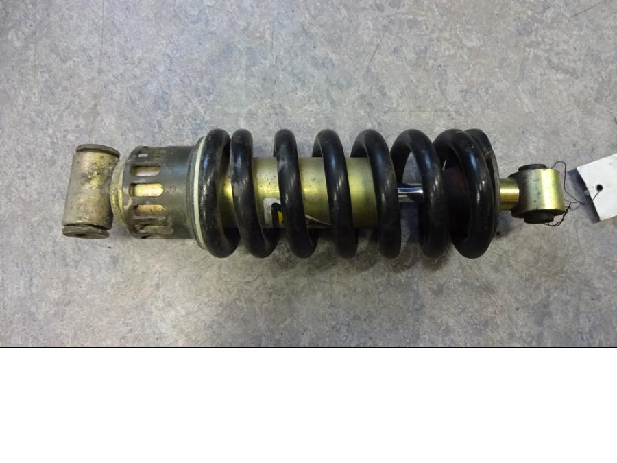 Framsidan på Stötdämpare från en Yamaha XVS 650 -1998 motorcykel.