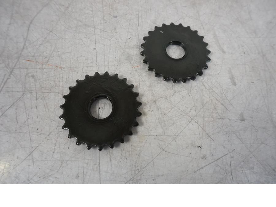 Framsidan på Kamkedjedrev från en BMW R 1200 GS -2010 motorcykel.