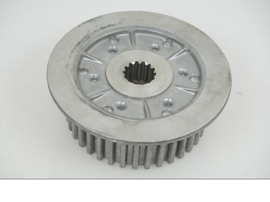 Baksidan på Koppling från en Ducati Monster 750 -2000 motorcykel.