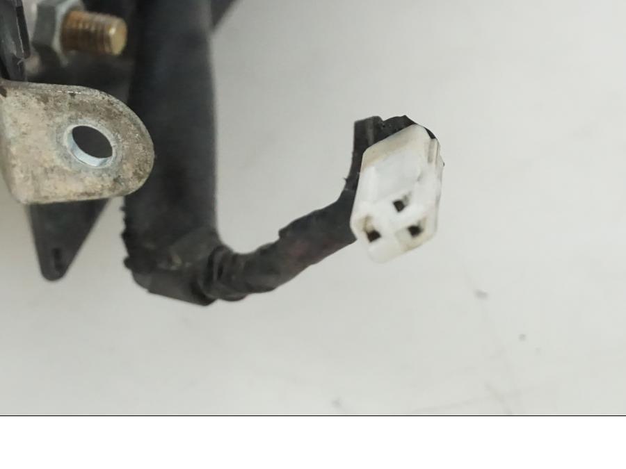 Snett uppifrån på Baklampa från en Honda CBR 1000 -2005 motorcykel.