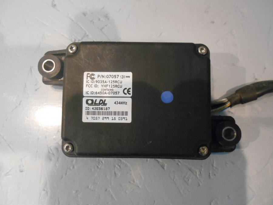 Höger sida på Låssats från en Triumph Tiger 800 -2016 motorcykel.