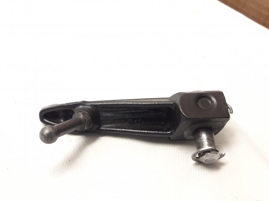 Baksidan på Fotpinne från en Kawasaki Z 800 -2015 motorcykel.