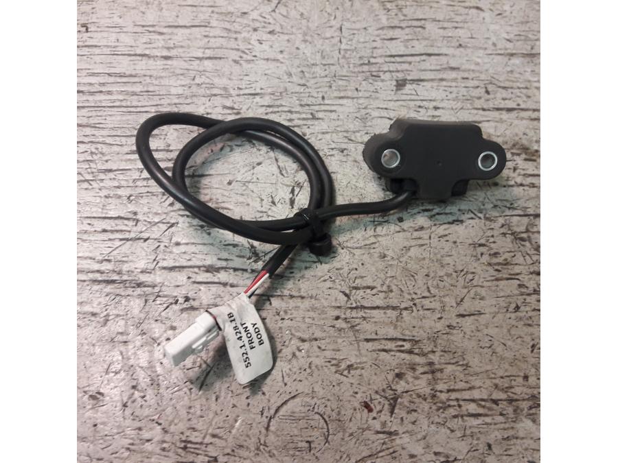 Framsidan på Acceleration Sensor från en Ducati Multistrada 1260 -2019 motorcykel.