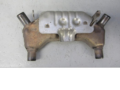 Snett uppifrån på Mellanburk från en Triumph Thunderbird 1600 -2011 motorcykel.