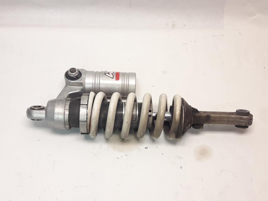 Baksidan på Stötdämpare från en KTM 990 Super Duke -2007 motorcykel.