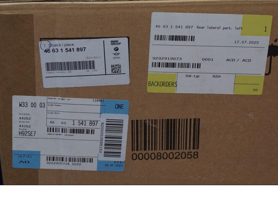 Extrabild1 på Bakvinge från en BMW R 1250 RT -2023 motorcykel.