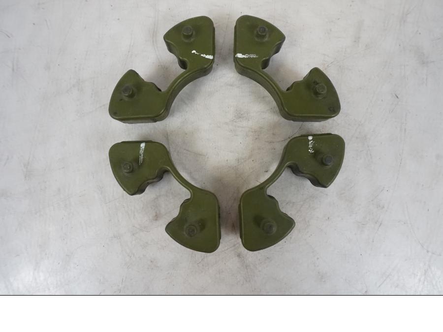 Baksidan på Ryckutjämnare från en Kawasaki Versys 650 -2014 motorcykel.