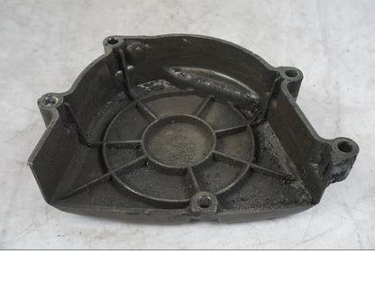 Snett uppifrån på Drevkåpa från en Kawasaki ZX-6R -2006 motorcykel.