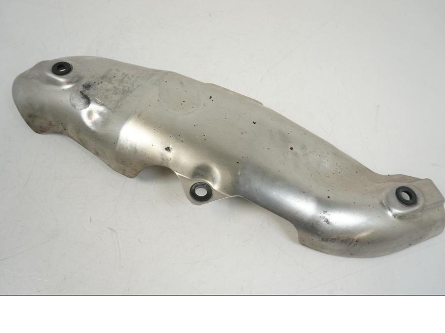 Snett uppifrån på Värmeskydd från en Yamaha YZF 1000 R1 -2007 motorcykel.