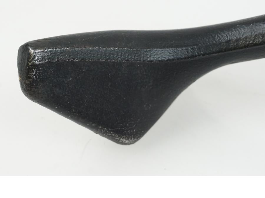 Snett uppifrån på Sidostöd från en Suzuki GSX-R 1000 -2007 motorcykel.