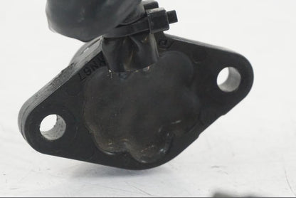 Snett nerifrån på Växelindikator från en Yamaha MT-07 -2019 motorcykel.