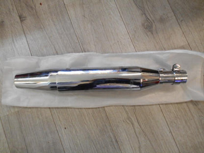 Framsidan på Ljuddämpare från en H-D Sportster 883 XL -2009 motorcykel.