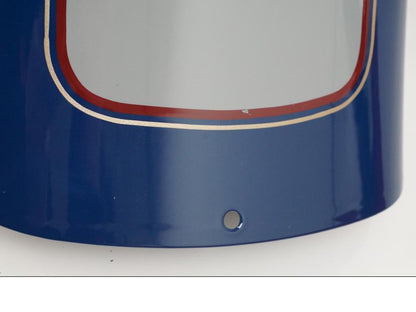 Snett nerifrån på Bakskärm från en H-D FLHC -2023 motorcykel.