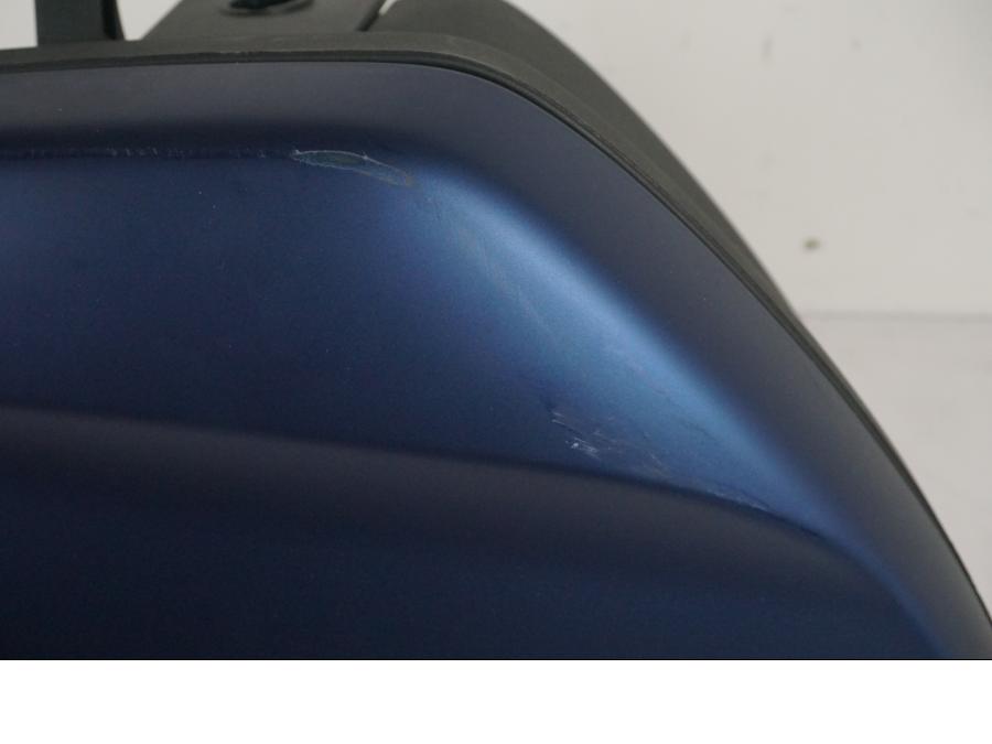 Snett uppifrån på Sidoväska från en Yamaha Tracer 700 GT -2024 motorcykel.