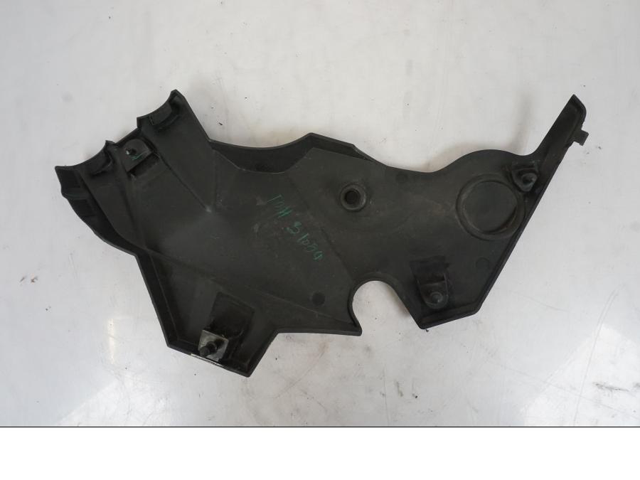 Vänster sida på Ramskydd från en Kawasaki ER-6N -2012 motorcykel.