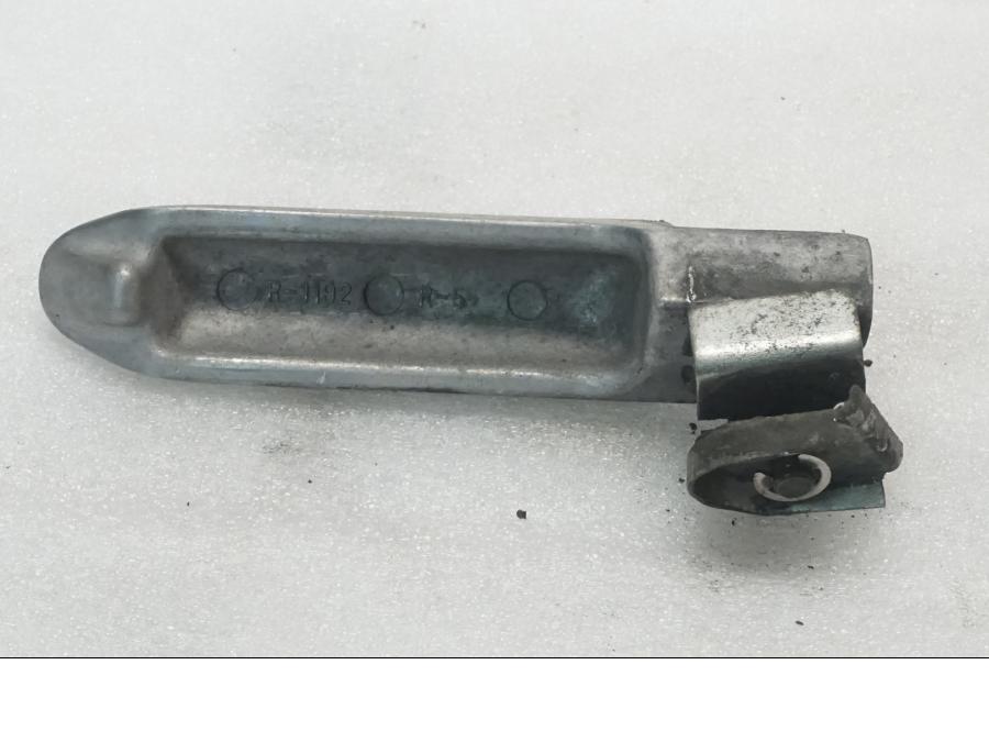 Baksidan på Fotpinne från en Kawasaki ZX-9R -1998 motorcykel.