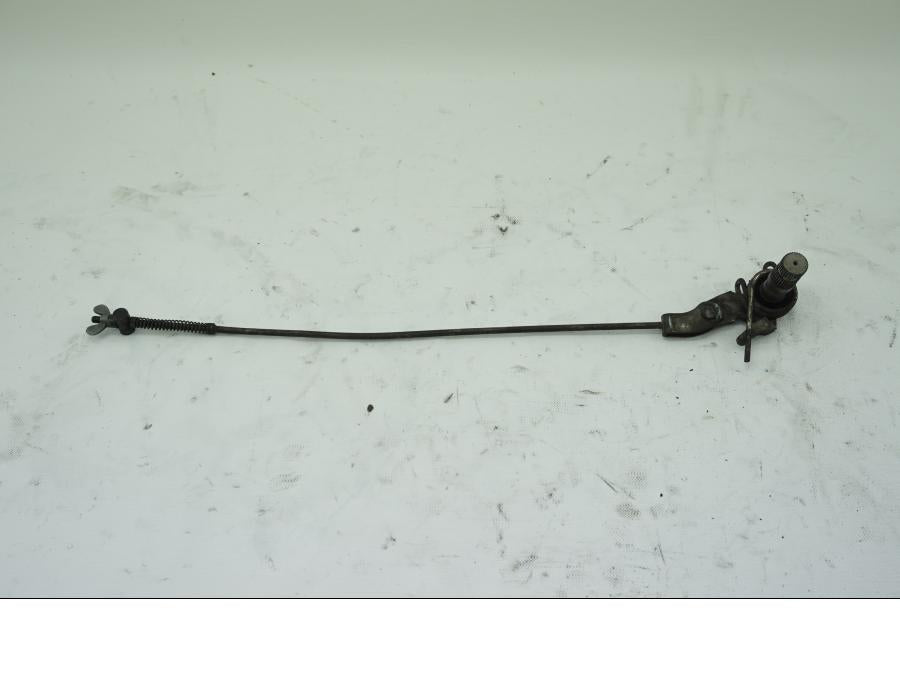 Framsidan på Bromslänkage från en Yamaha SR 400 -1982 motorcykel.