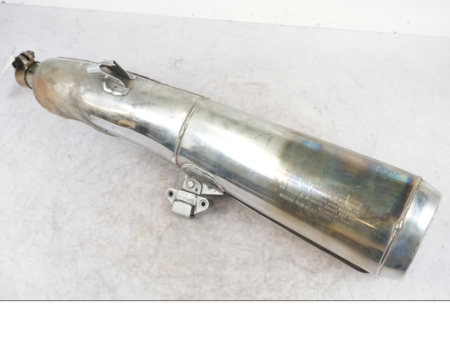 Framsidan på Ljuddämpare från en BMW K 75 -1992 motorcykel.