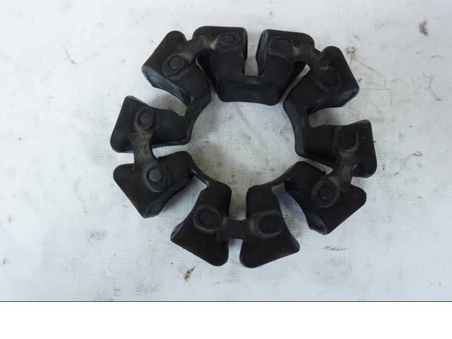 Framsidan på Ryckutjämnare från en Triumph Bonneville -2001 motorcykel.