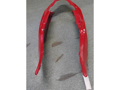 Snett uppifrån på Bakvinge från en Honda VFR 800 -2000 motorcykel.