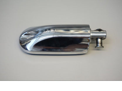 Baksidan på Fotpinne från en H-D Street Glide FLHX -2015 motorcykel.