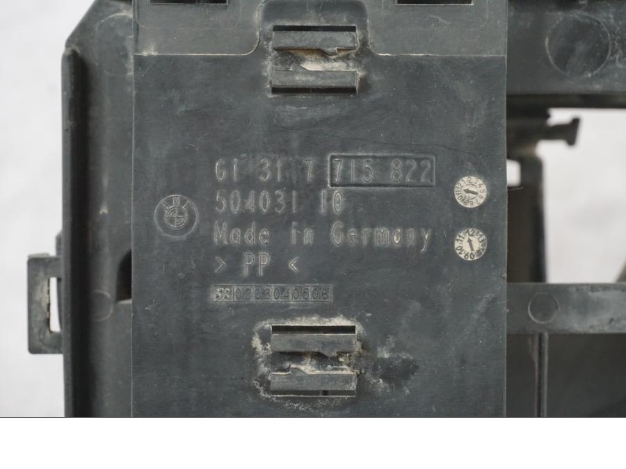 Snett uppifrån på CDI / ECU från en BMW R 1200 GSA -2012 motorcykel.