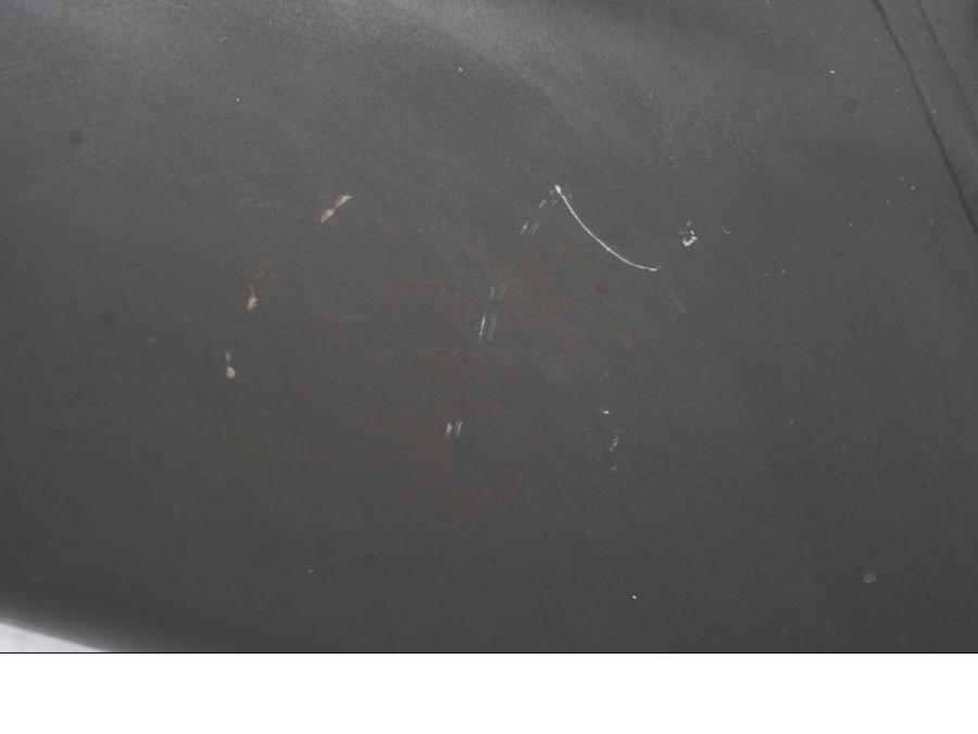 Baksidan på Ljuddämpare från en Kawasaki Z 900 -2018 motorcykel.