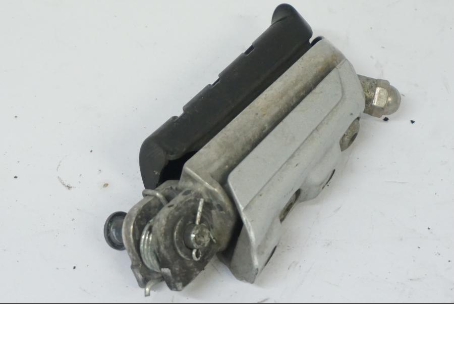 Snett uppifrån på Fotpinne från en Honda CB 500 X -2015 motorcykel.