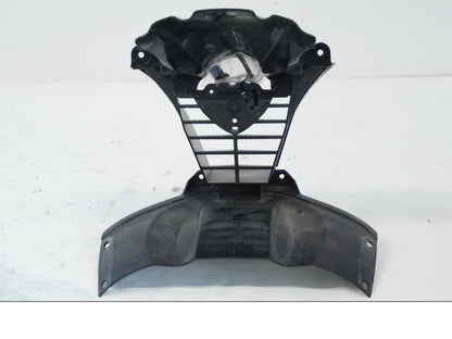 Vänster sida på Toppkåpsinsida från en Yamaha YZF R6 -2006 motorcykel.