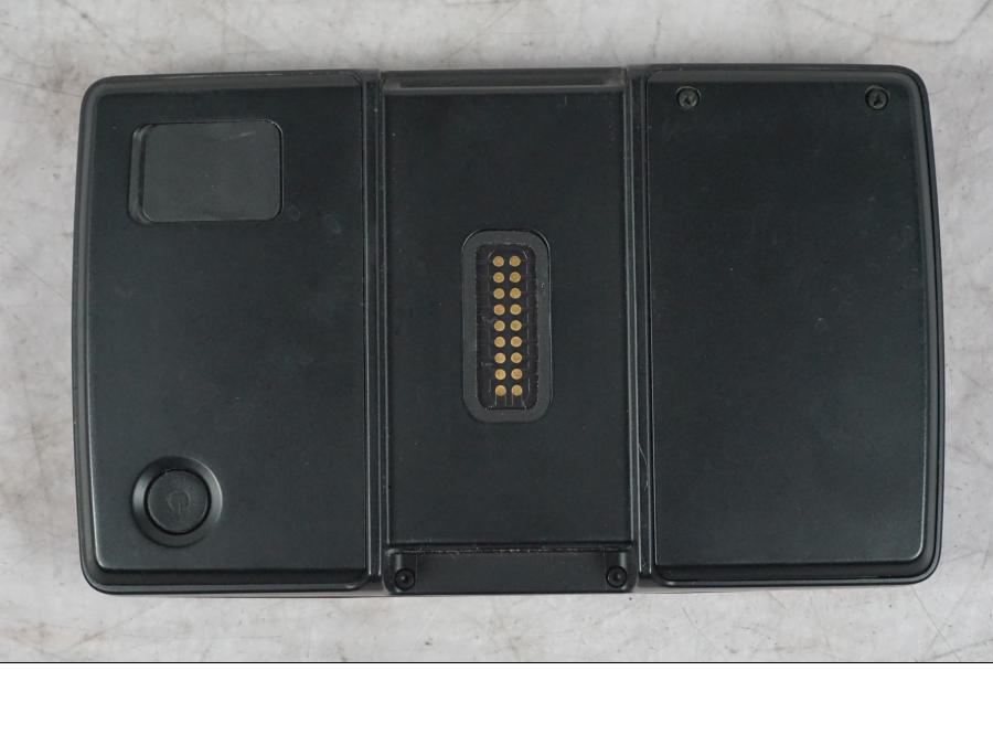 Snett uppifrån på GPS från en BMW K 1600 GTL -2015 motorcykel.