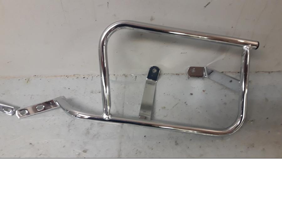 Höger sida på Sidoväskhållare från en Yamaha XJ 900 S -1985 motorcykel.