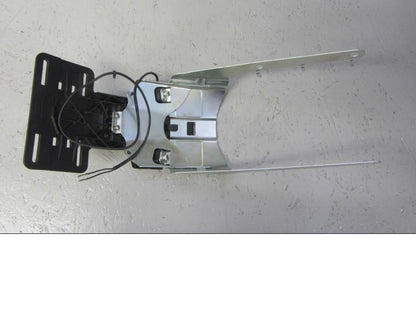 Snett uppifrån på Skylthållare från en H-D FLSS Softail Slim -2016 motorcykel.