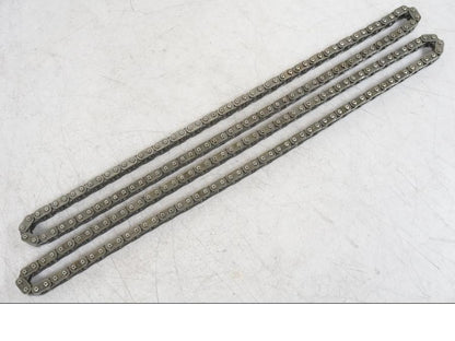 Snett uppifrån på Kamkedja från en BMW R 1200 GS -2018 motorcykel.