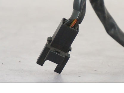 Baksidan på Styrelreglage från en Triumph Tiger -2009 motorcykel.