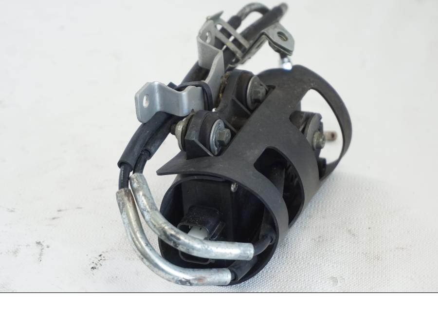 Baksidan på Avgasspjällmotor från en Yamaha YZF R6 -2006 motorcykel.