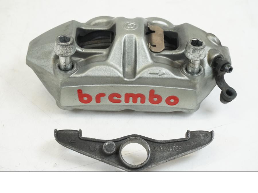 Framsidan på Bromsok från en Ducati Streetfighter S -2011 motorcykel.