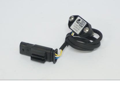 Baksidan på Växelindikator från en Ducati Desert X -2022 motorcykel.