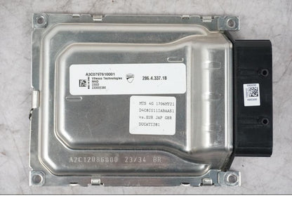 Baksidan på CDI / ECU från en Ducati Multistrada V4 -2024 motorcykel.