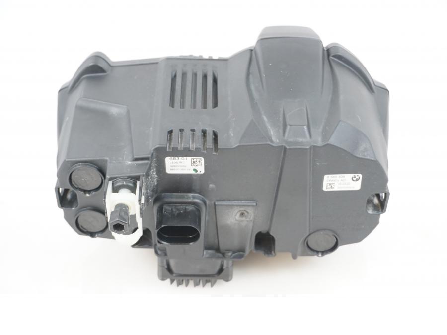 Baksidan på Strålkastare från en BMW R 1250 GS -2019 motorcykel.