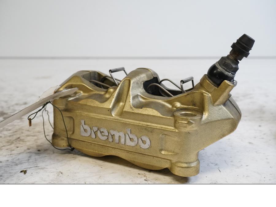 Framsidan på Bromsok från en BMW S 1000 RR -2010 motorcykel.