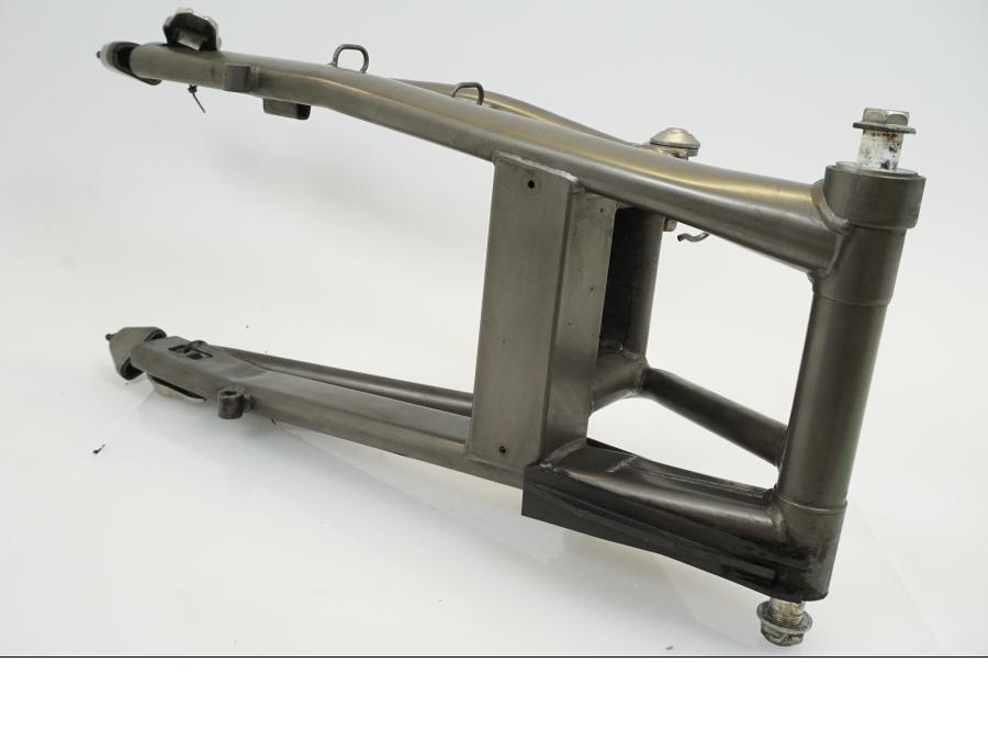 Snett uppifrån på Sving från en Kawasaki ER-6N -2009 motorcykel.