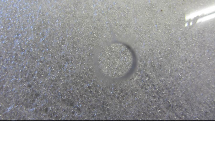 Baksidan på Vindruta från en BMW R 1200 RT -2016 motorcykel.