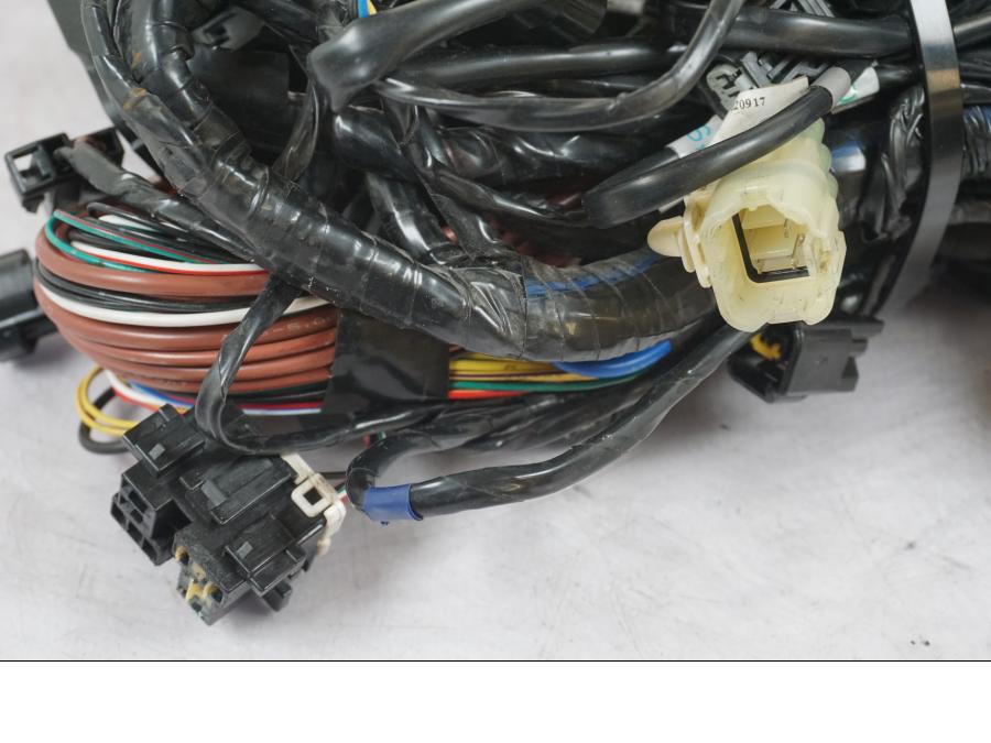 Vänster sida på Kabelstam från en Triumph Tiger 1200 -2018 motorcykel.