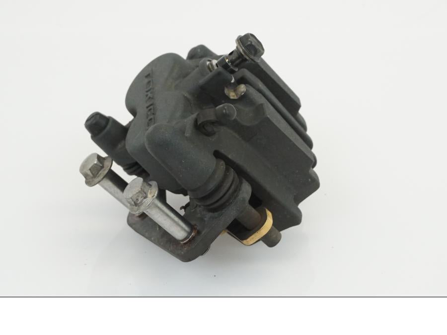 Vänster sida på Bromsok från en Kawasaki ER-6N -2009 motorcykel.