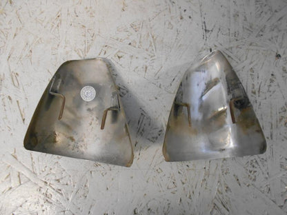 Höger sida på Ljuddämpardekor från en Triumph Speed Triple -2011 motorcykel.