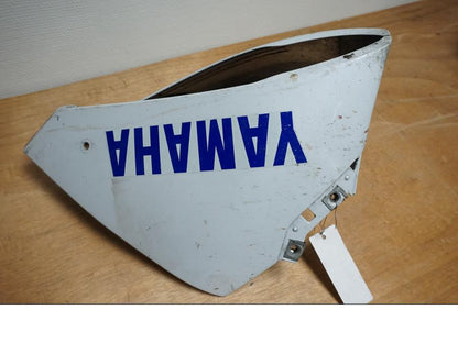 Snett uppifrån på Magkåpa från en Yamaha YZF 1000 R1 -2010 motorcykel.