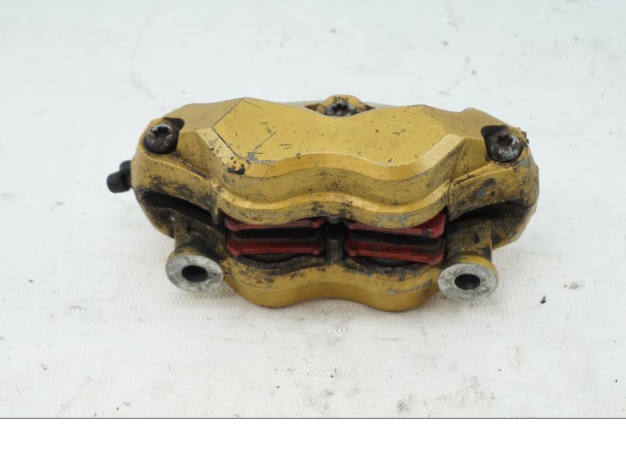 Vänster sida på Bromsok från en Kawasaki ZX-6R -2004 motorcykel.