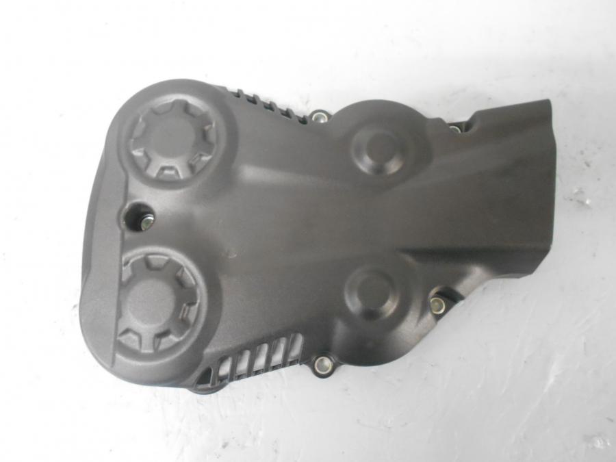 Framsidan på Motorskyddskåpa från en Ducati Monster 1200 -2016 motorcykel.