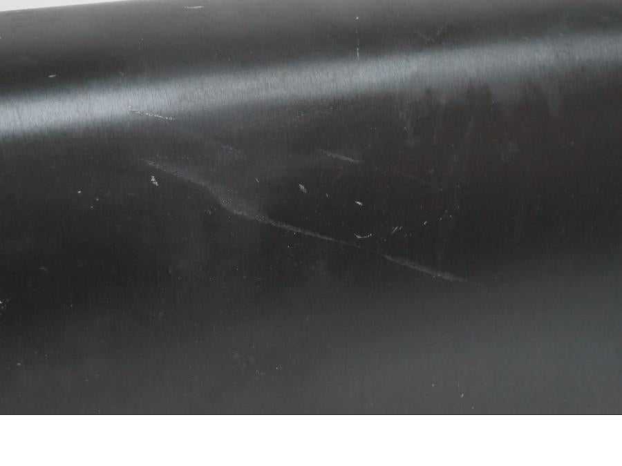 Snett uppifrån på Ljuddämpare från en Suzuki GSX-R 1000 -2007 motorcykel.